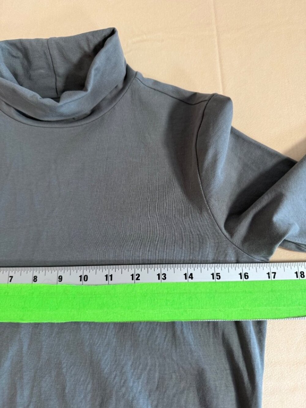 Pact Organic Cotton Turtleneck Women’s Size S Long Sleeve Green Earthy Layer - Picture 7 of 10